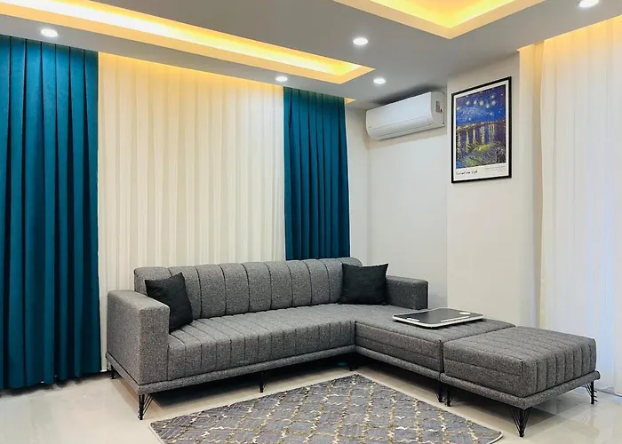 8 High-speed Internet Smart Tv Air Conditioned Apartamento Antalya